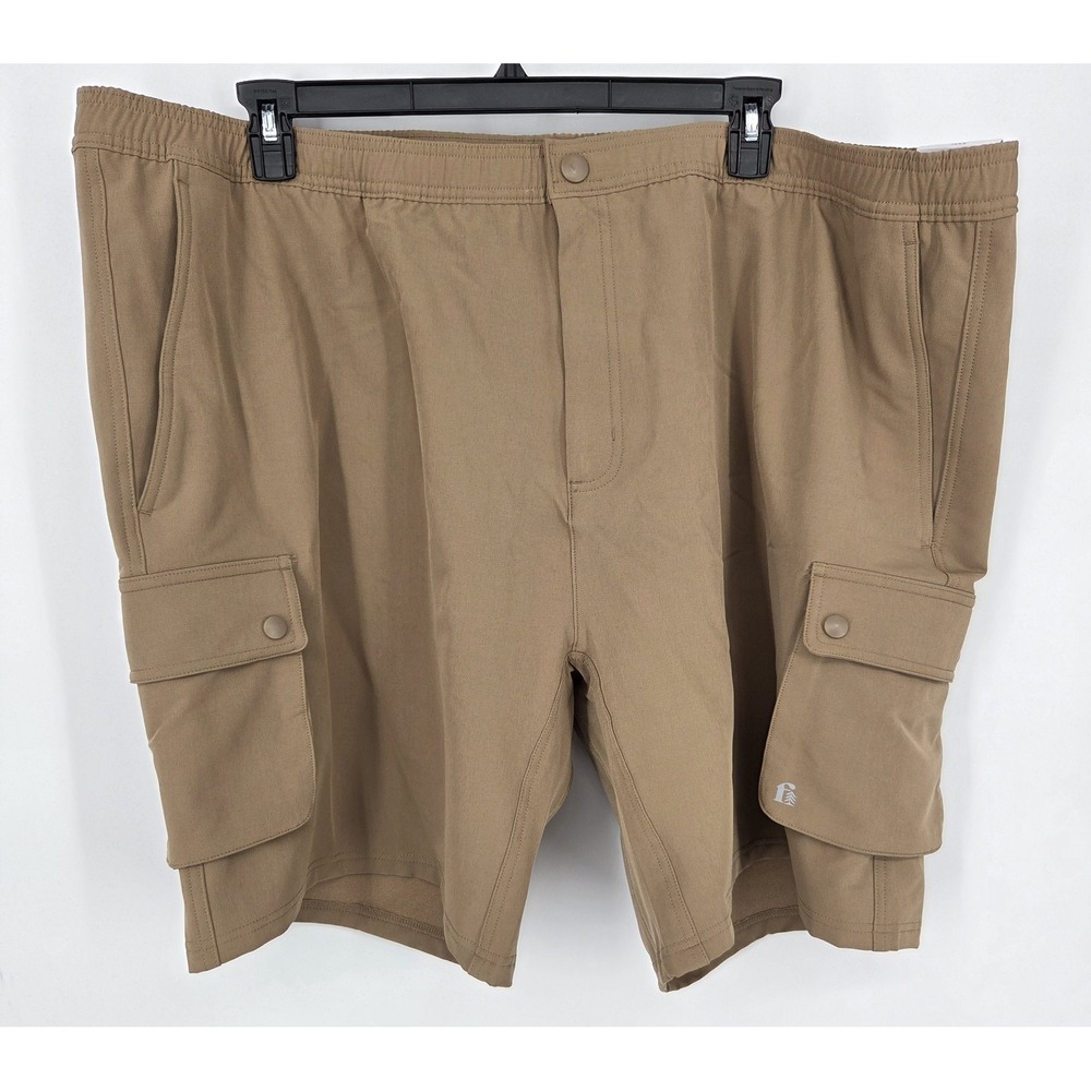 NEW Bonobos Fielder 9" Stretch Cargo Shorts Mens XXXL Beige Water Repellent NWT